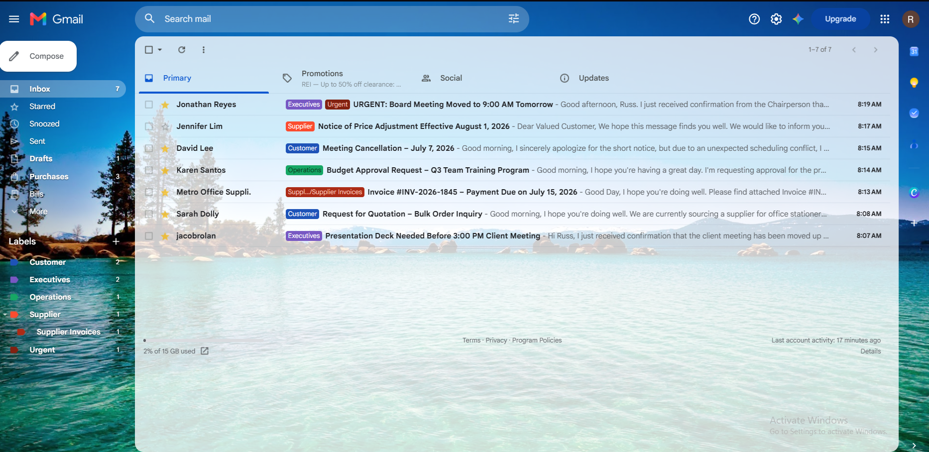 Email Management